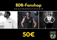 Lade das Bild in den Galerie-Viewer, Geschenkgutschein BDB-Fanshop