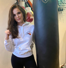 Lade das Bild in den Galerie-Viewer, Kapuzenpullover mit gesticktem BDB-Logo für Damen