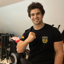Lade das Bild in den Galerie-Viewer, T-Shirt mit BDB-Wappen für Herren