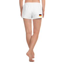 Lade das Bild in den Galerie-Viewer, Sport-Shorts mit schwarzem BDB-Wappen für Damen