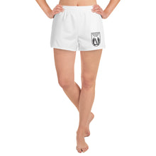 Lade das Bild in den Galerie-Viewer, Sport-Shorts mit schwarzem BDB-Wappen für Damen