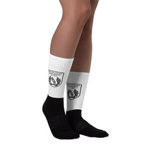 Lade das Bild in den Galerie-Viewer, Socken mit schwarzem BDB-Wappen für Damen