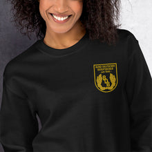 Lade das Bild in den Galerie-Viewer, Sweatshirt mit gesticktem BDB-Wappen für Damen