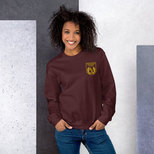 Lade das Bild in den Galerie-Viewer, Sweatshirt mit gesticktem BDB-Wappen für Damen