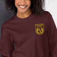 Lade das Bild in den Galerie-Viewer, Sweatshirt mit gesticktem BDB-Wappen für Damen