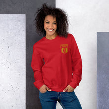 Lade das Bild in den Galerie-Viewer, Sweatshirt mit gesticktem BDB-Wappen für Damen