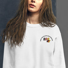 Lade das Bild in den Galerie-Viewer, Sweatshirt mit gesticktem BDB-Logo für Damen