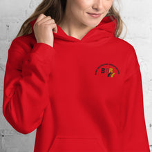 Lade das Bild in den Galerie-Viewer, Kapuzenpullover mit gesticktem BDB-Logo für Damen
