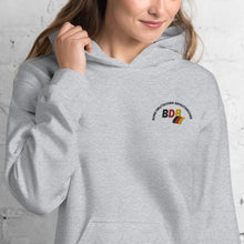 Lade das Bild in den Galerie-Viewer, Kapuzenpullover mit gesticktem BDB-Logo für Damen