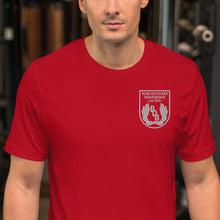 Lade das Bild in den Galerie-Viewer, T-Shirt mit gesticktem BDB-Wappen für Herren