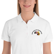 Lade das Bild in den Galerie-Viewer, Polo-Shirt mit gesticktem BDB-Logo für Damen
